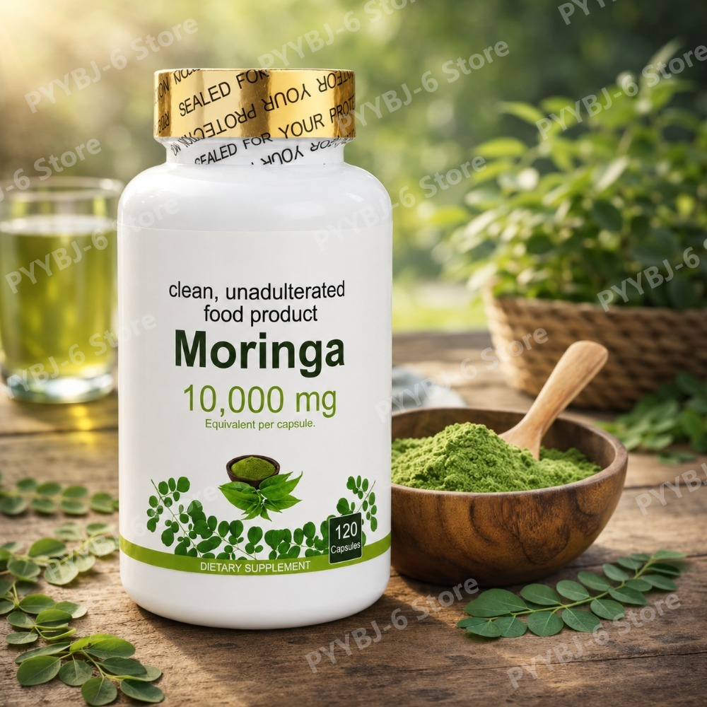 Moringa Capsules120 Count High - مراجعة Moringa Leaf Powder وسعره