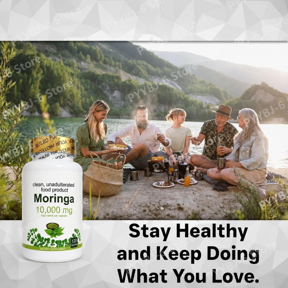 Moringa Capsules120 Count High - مراجعة Moringa Leaf Powder وسعره