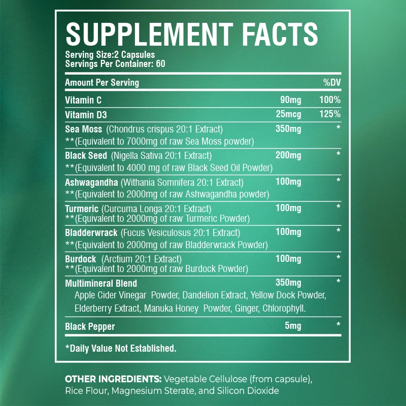 Sea Moss Supplement - Supports - مراجعة Licorice Root Sticks وسعره