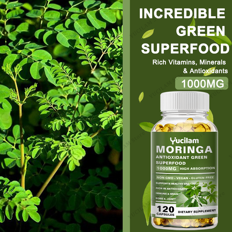 Moringa Organic 1000 mg, 7-in- - مراجعة Moringa Leaf Powder وسعره