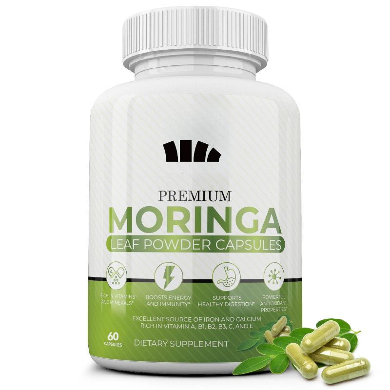 Natural Moringa Capsules -100% - مراجعة Moringa Leaf Powder وسعره