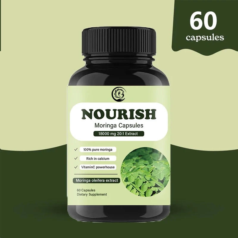Moringa Capsules | 100% Pure M - مراجعة Moringa Leaf Powder وسعره