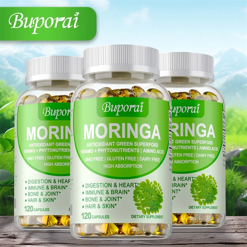 Moringa Capsules - Support Imm - مراجعة Moringa Leaf Powder وسعره