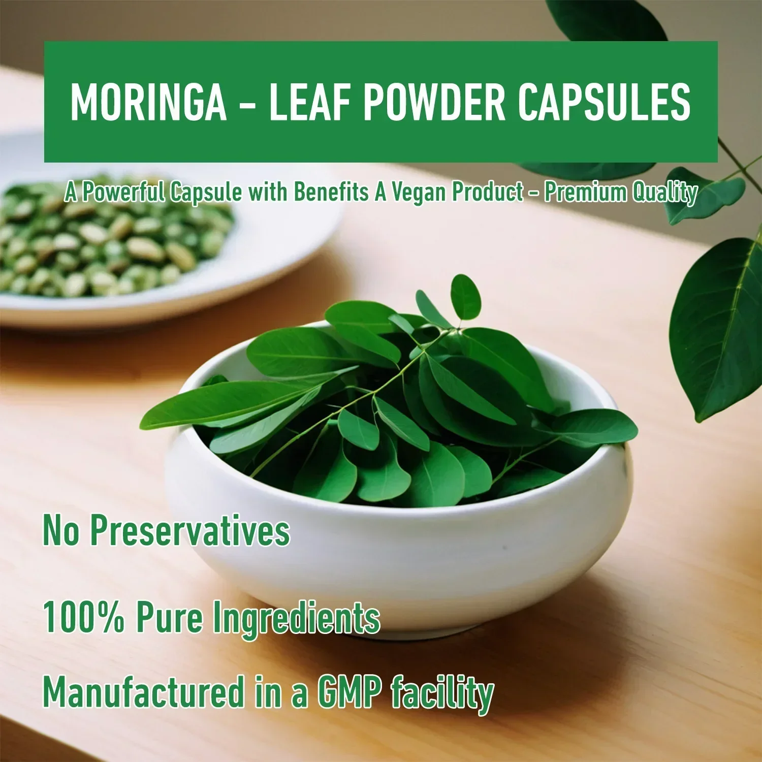 Moringa Capsules - Antioxidant - مراجعة Moringa Leaf Powder وسعره