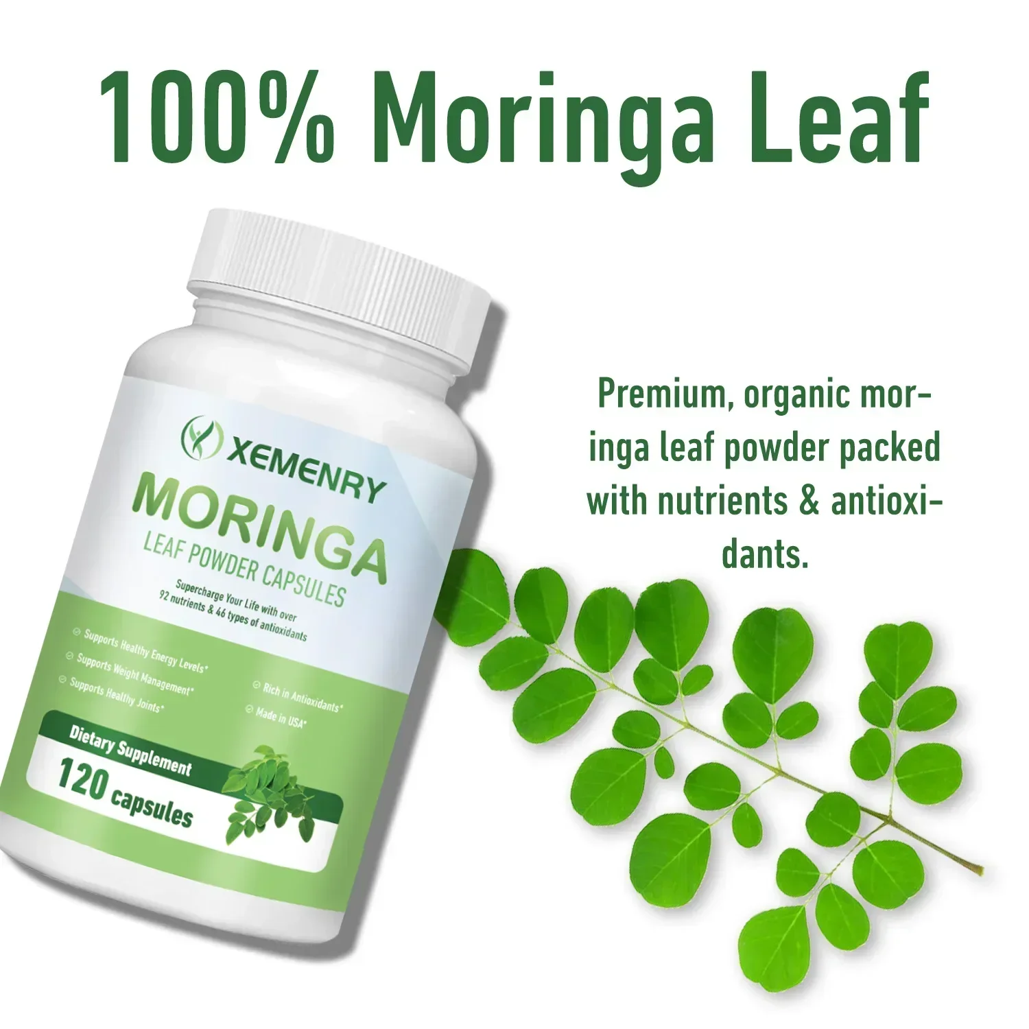 Moringa Capsules - Weight Mana - مراجعة Moringa Leaf Powder وسعره
