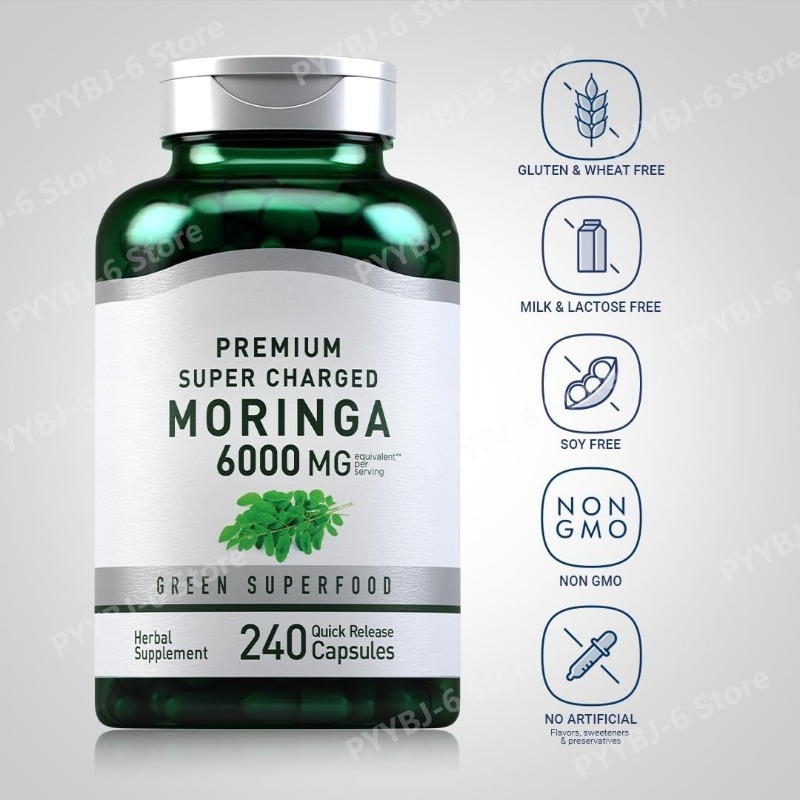 Moringa Oleifera Supplement 60 - مراجعة Moringa Leaf Powder وسعره